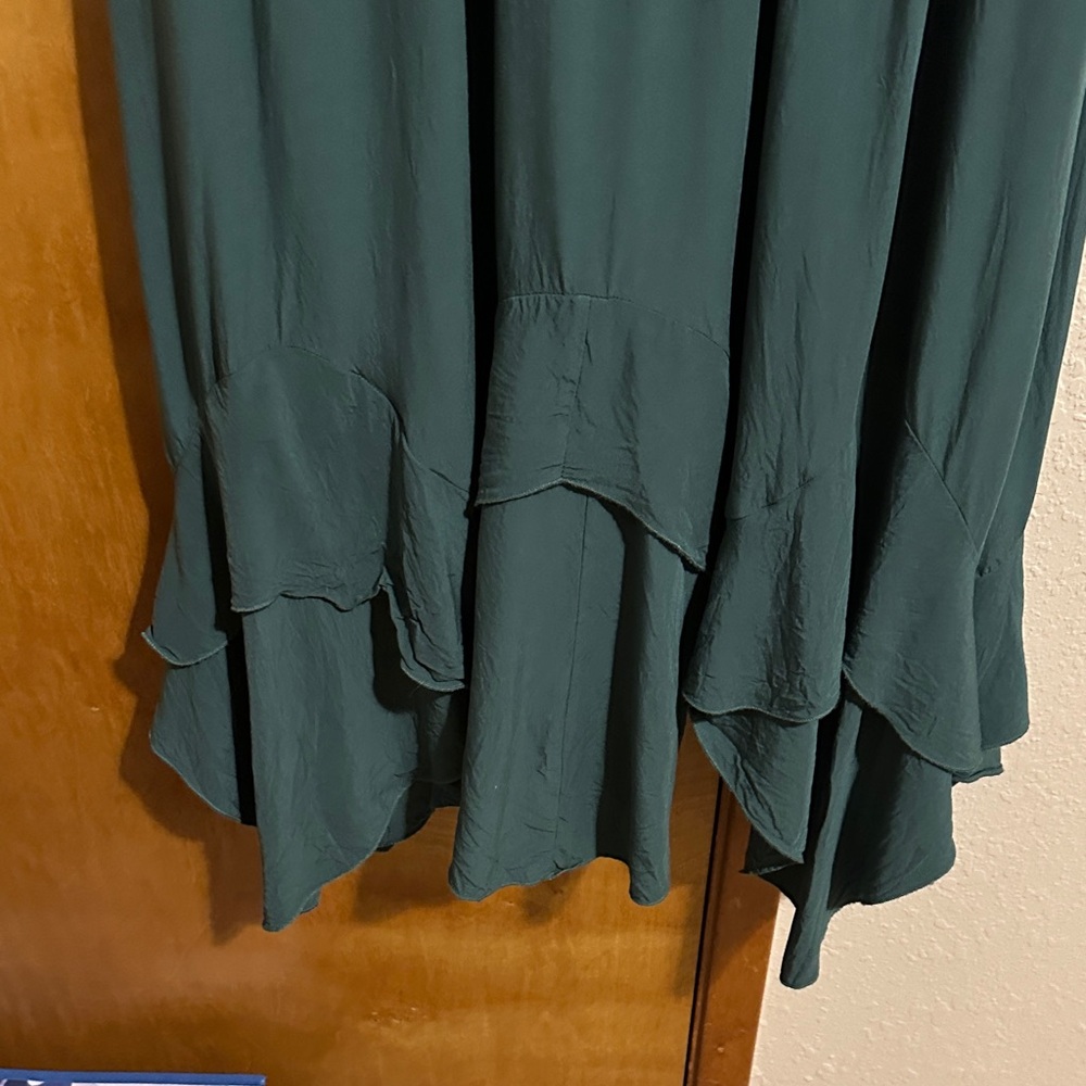 Polagram Teal High Low Dress - Picture 4 of 6